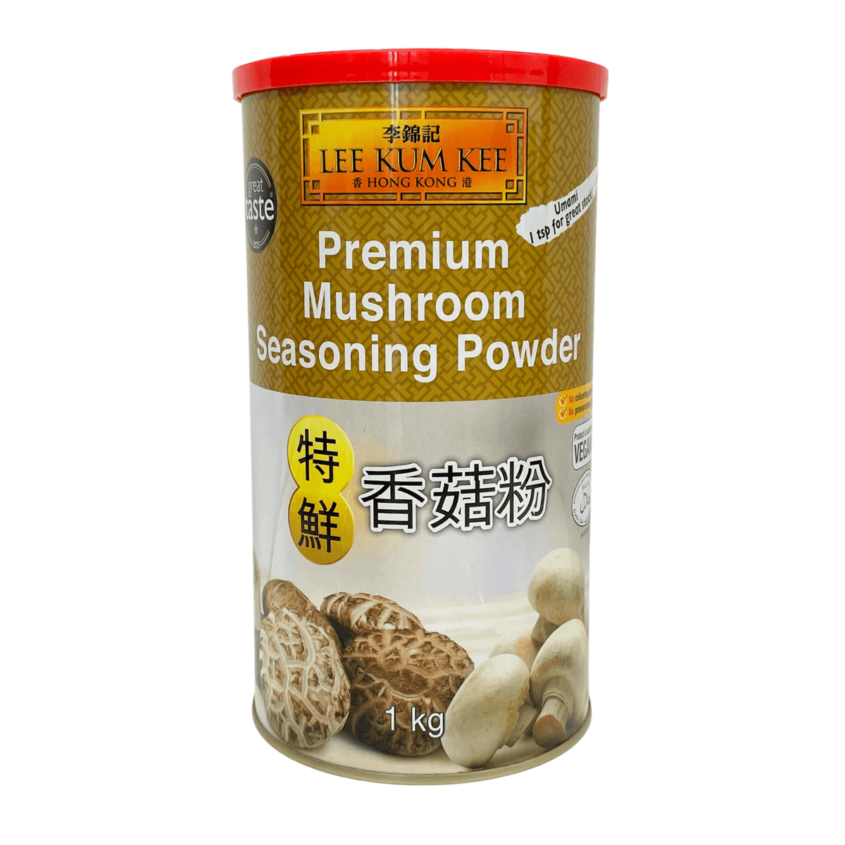 LKK Premium Mushroom Seasoning Powder 1kg *Best Before Date: 17/12/2026