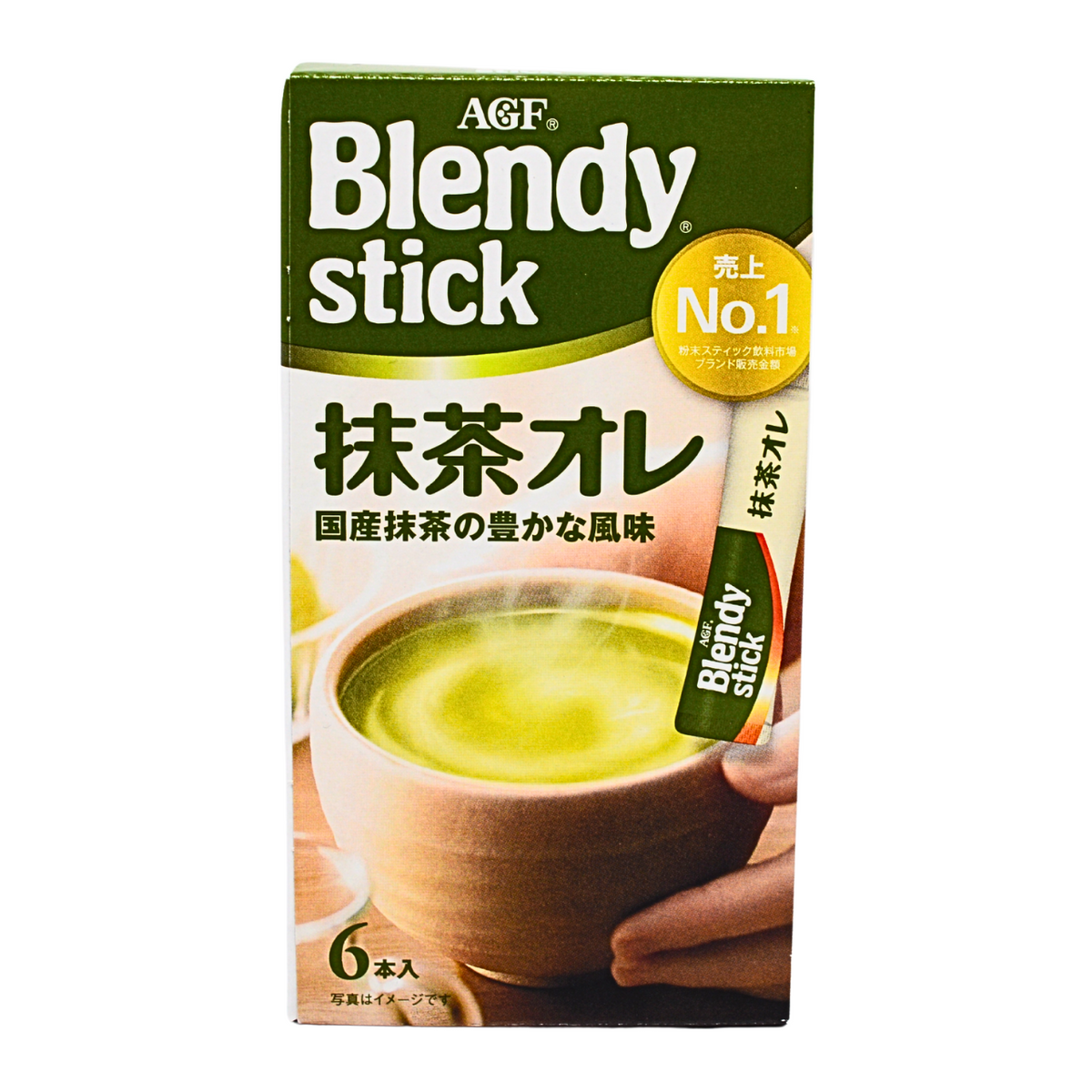 ブレンディスティック 抹茶オレ(国産抹茶)6本入