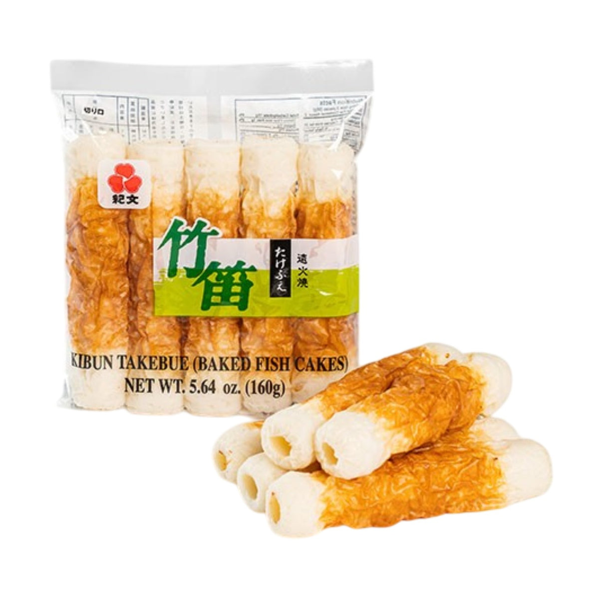 Kibun Takebue Chikuwa - Grilled Fish Cake 160g