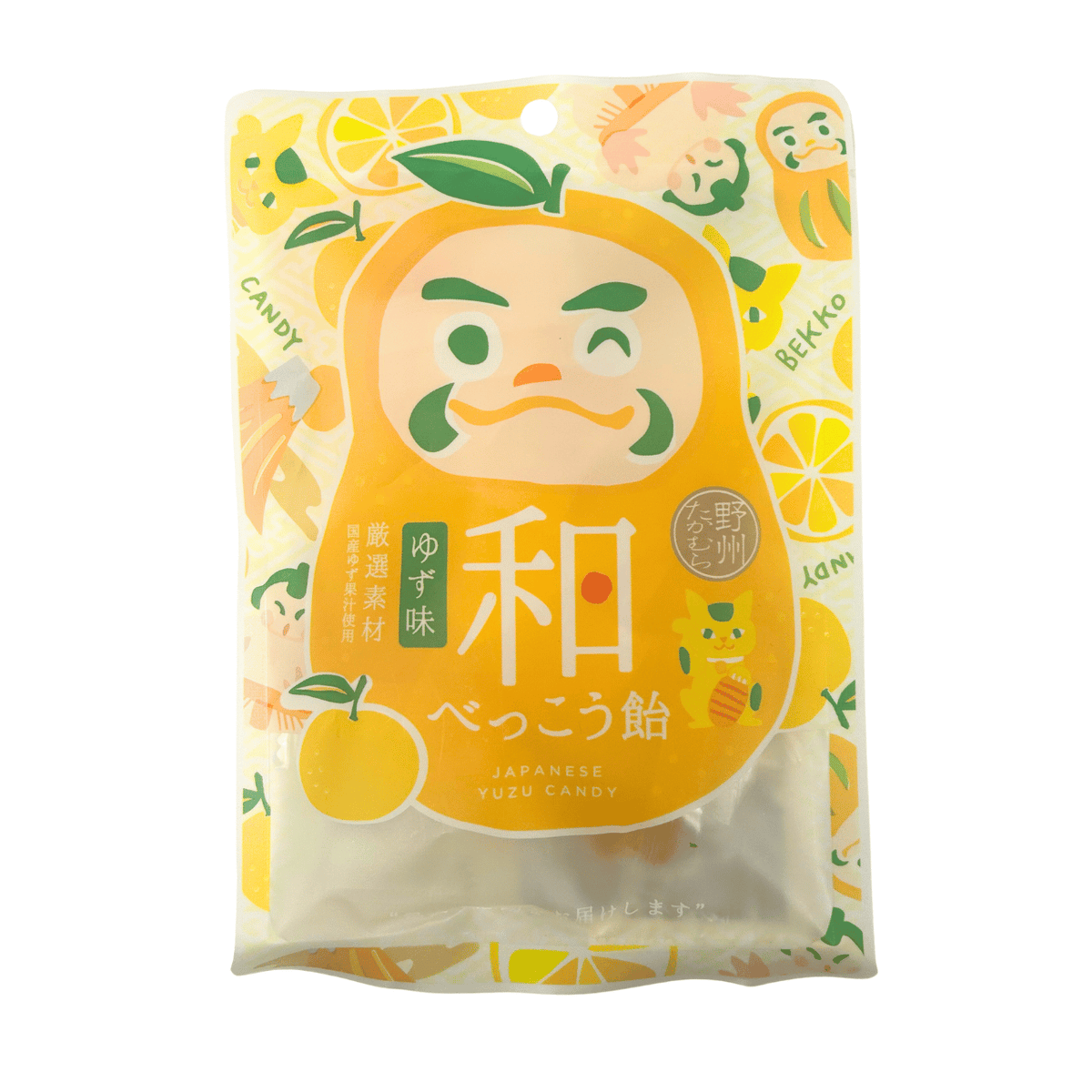 和べっこう飴 ゆず味 50g