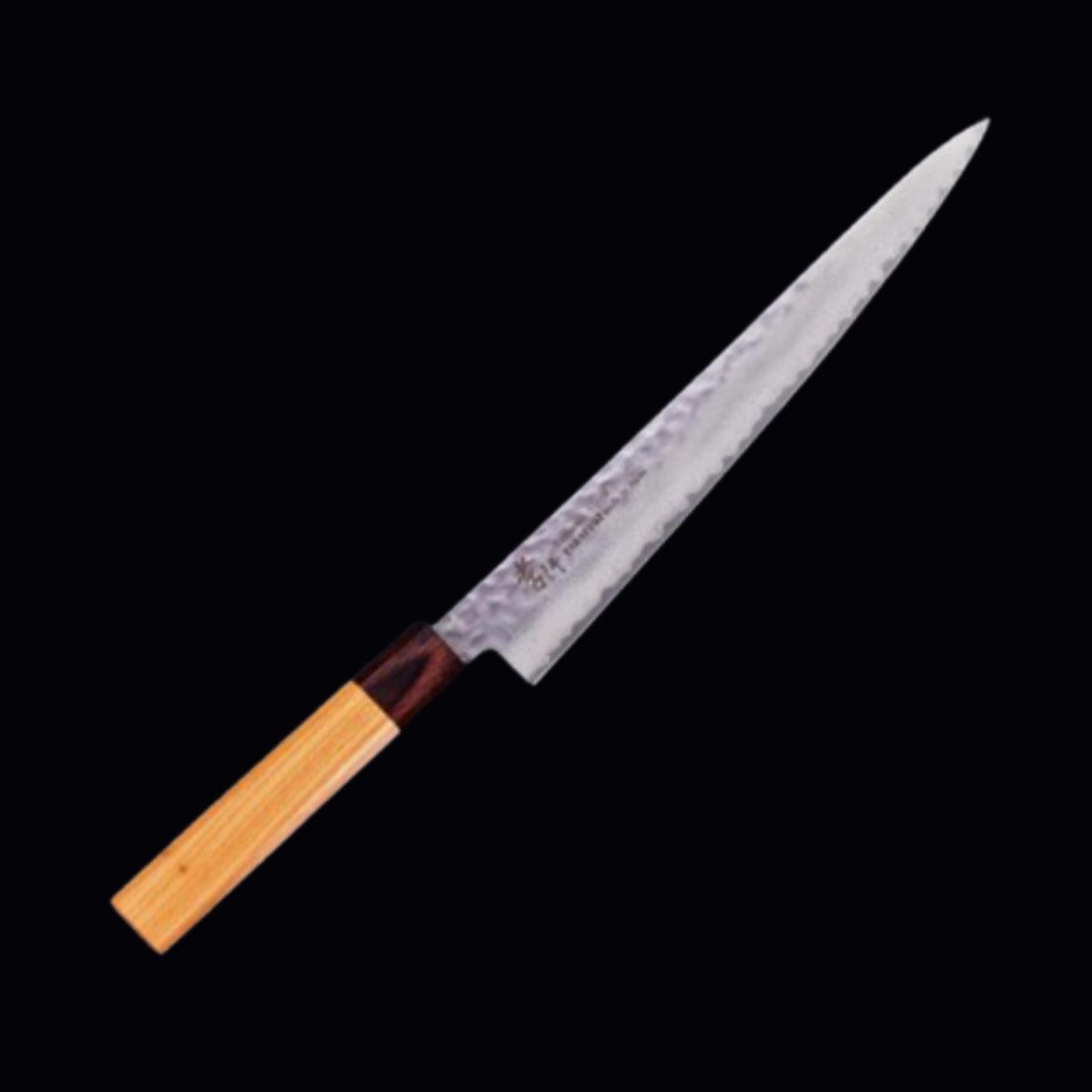 堺孝行 和筋引 ダマスカス33層 240mm|日本製 筋引包丁
