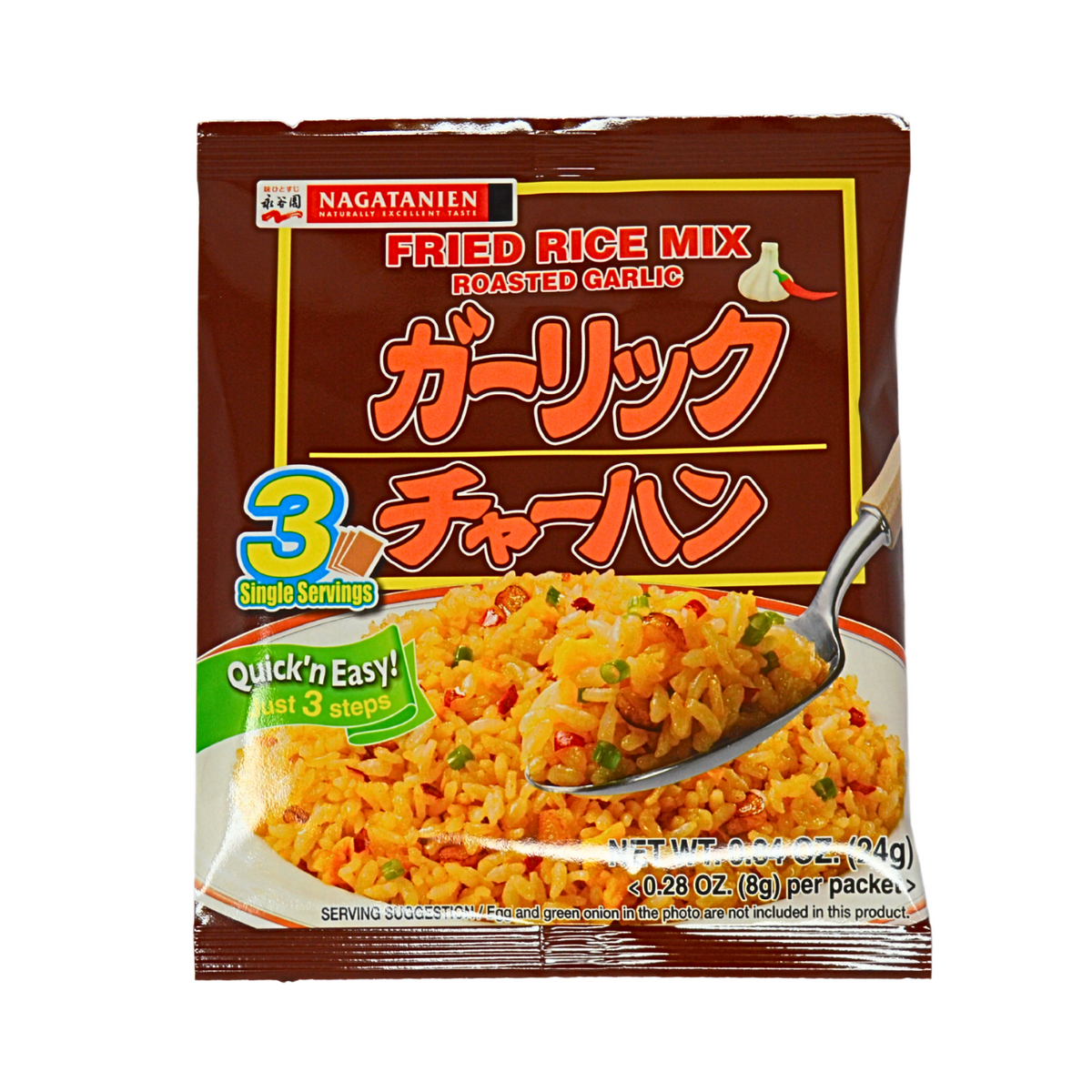 永谷園 にんにく茶飯の素 ノンメッセージ 24g