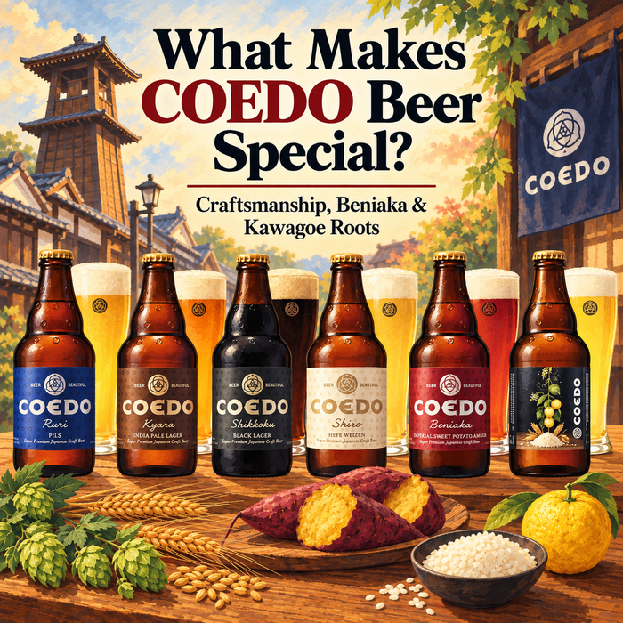 What Makes COEDO Beer Special? Craftsmanship, Beniaka & Kawagoe Roots