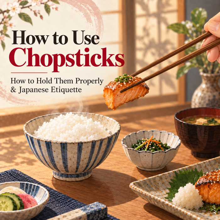 How to Use Chopsticks: How to Hold Them Properly & Japanese Etiquette