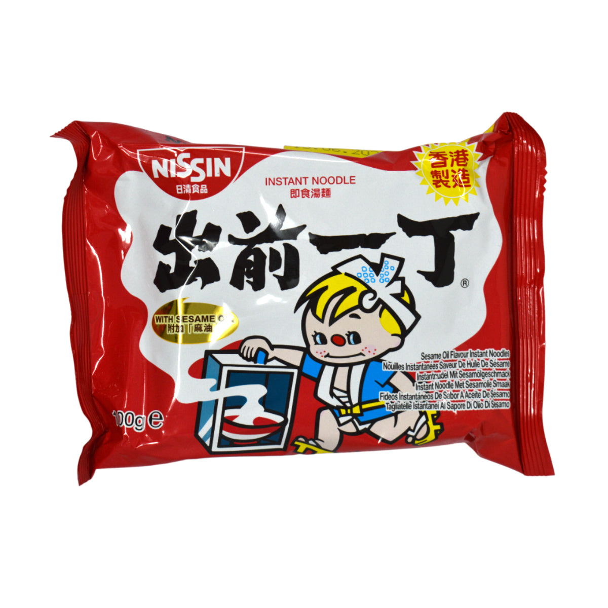 日清 出前ラーメン ごま油味 100g　 ＊賞味期限：2027年1月15日