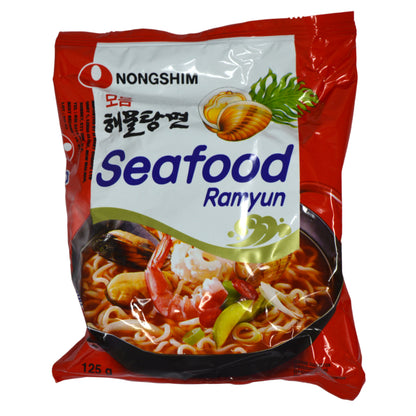 Nongshim Seafood Ramyun 125g  *Best Before Date: 10/12/2026