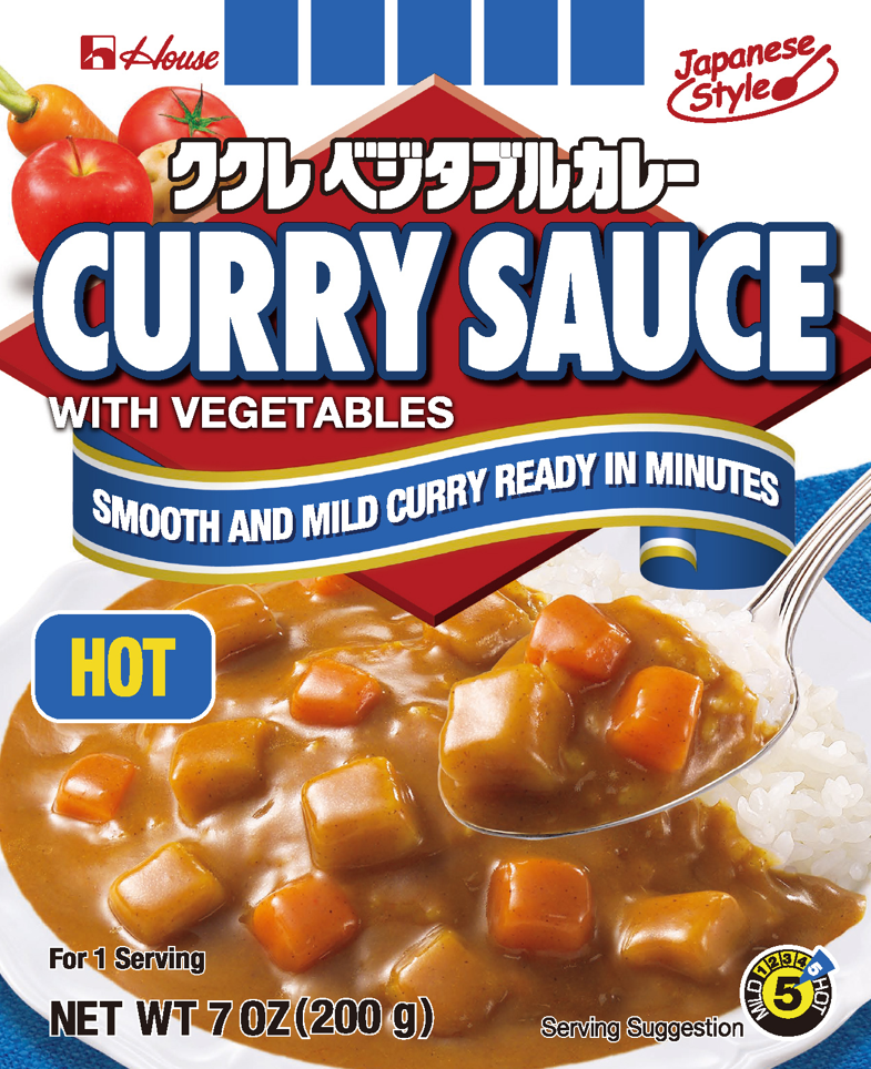House Kukure Vegetable Curry Hot 200g