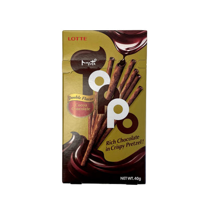 ロッテ トッポ ダブルチョコレート 40g