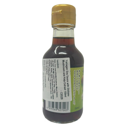 山元 椎茸昆布だし醤油150ml