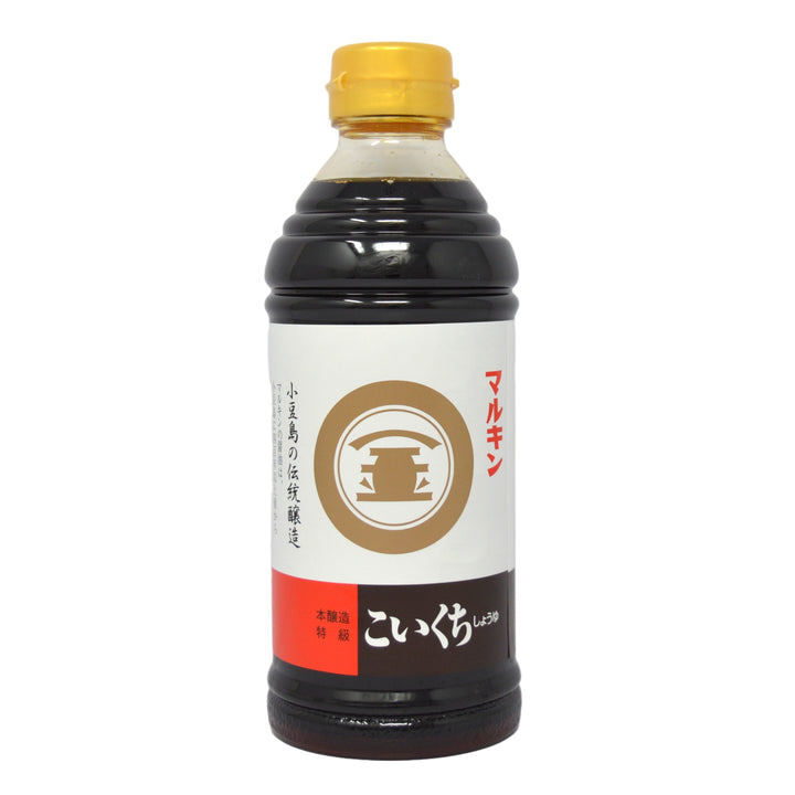 マルキン 濃口醬油 500ml　＊賞味期限：2026年11月7日