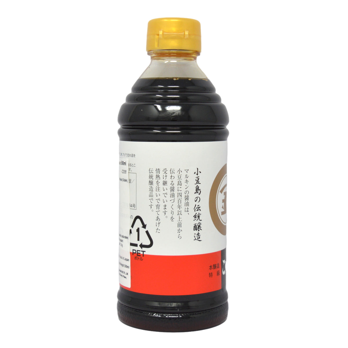 マルキン 濃口醬油 500ml　＊賞味期限：2026年11月7日