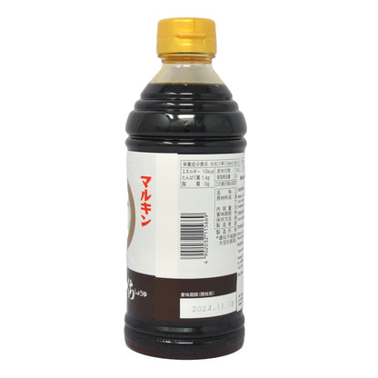 マルキン 濃口醬油 500ml　＊賞味期限：2026年11月7日
