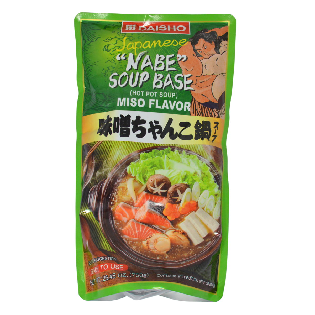 ダイショー 味噌ちゃんこ鍋の素 750g