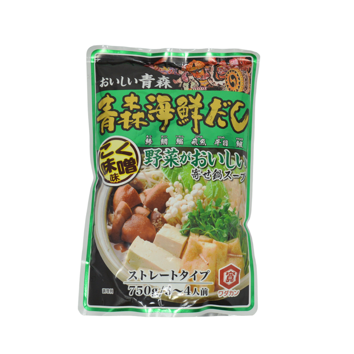わだかん　青森海鮮寄せ鍋のもと　750g