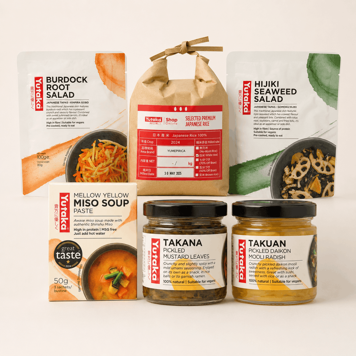 Taste of Japan – Japanese Premium Rice & Side Dish Starter Set