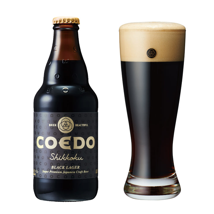 Coedo Shikkoku Black Lager Beer 333ml 5%
