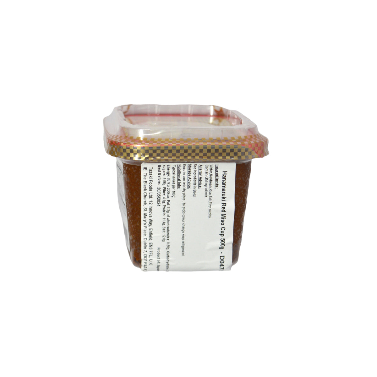 Hanamaruki Red Miso Cup 500g