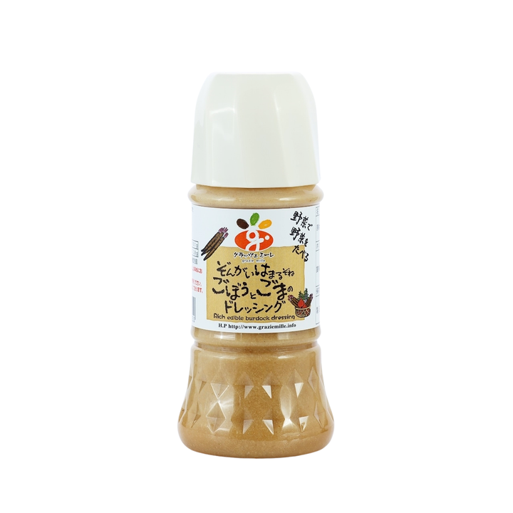Graziemille Burdock Root and Sesame Dressing 200ml  *Best Before Date: 09/12/2026