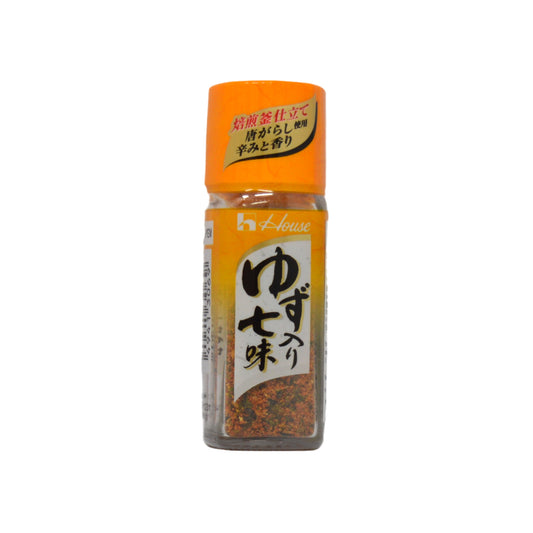 ハウス ゆず入り七味 14g　＊賞味期限：2026年12月31日