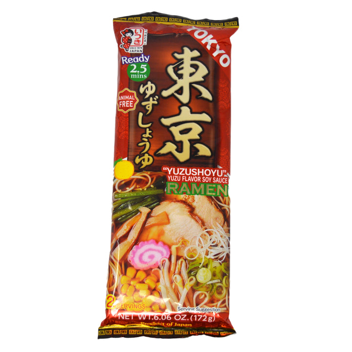 Itsuki Dried Tokyo Noodle with Soup Sachet - Yuzu and Soy Sauce Flavour 172g