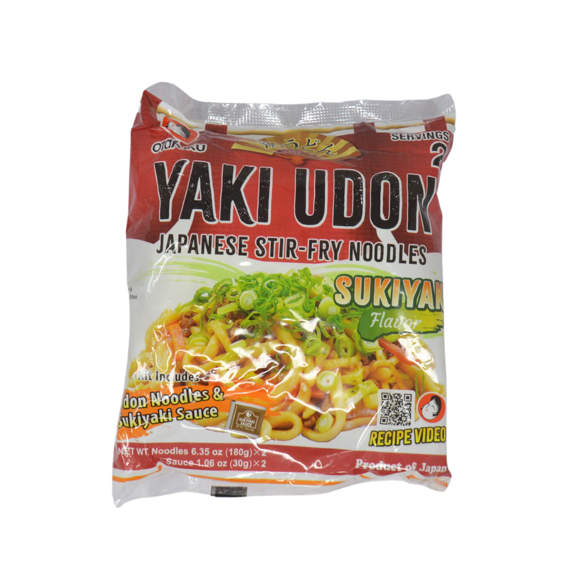 オタフク 焼うどん ソース付 2食入 2x210g　＊賞味期限：2026年12月2日