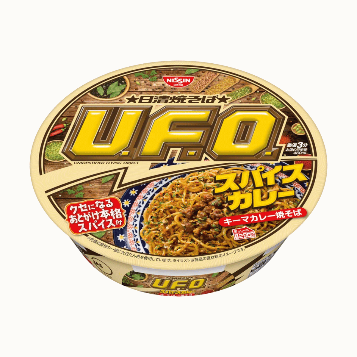 日清U.F.O.炒麵-香辣碎肉咖喱味 103g