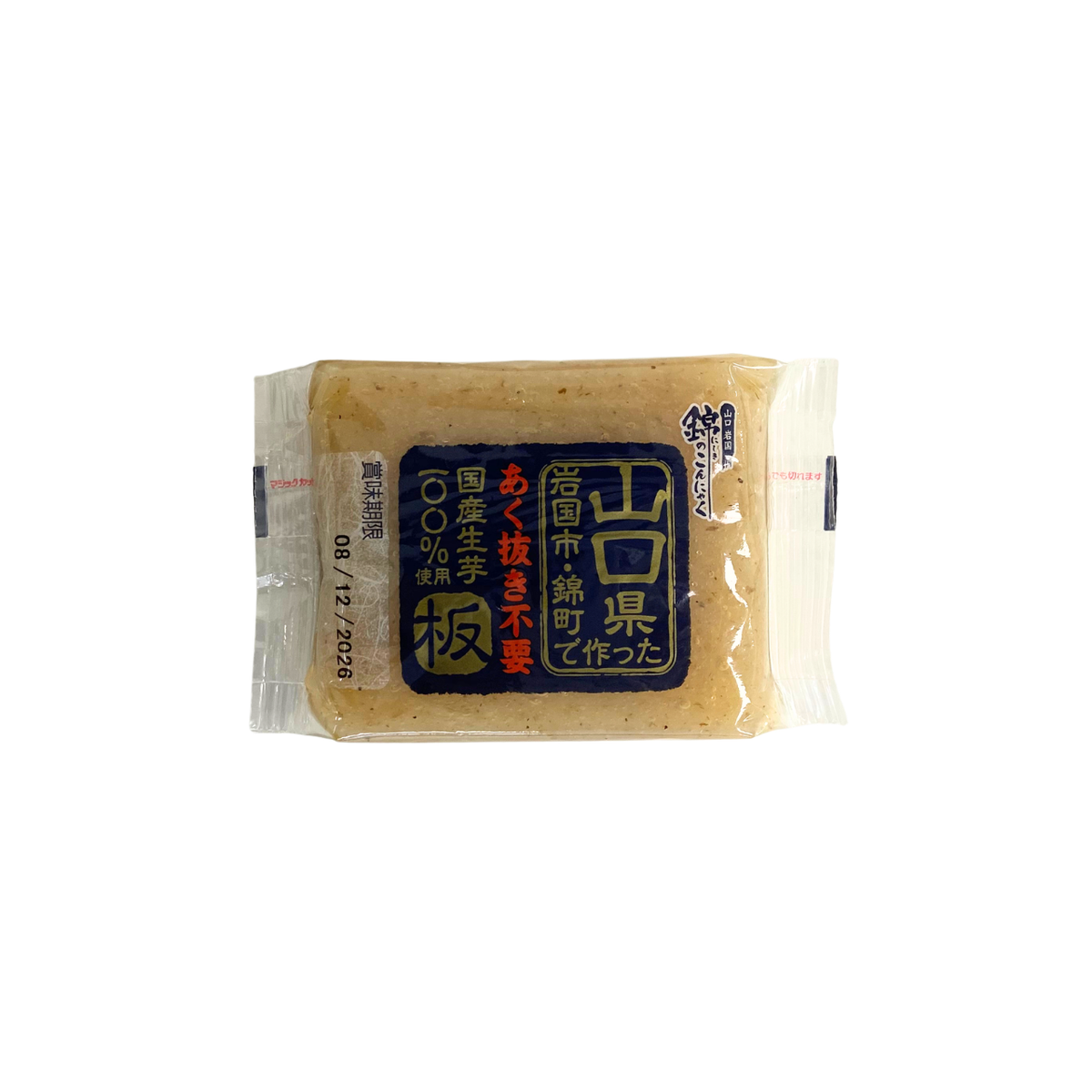 Nishiki Nama-imo Konjac Block Mini 147g  *Best Before Date: 08/12/2026