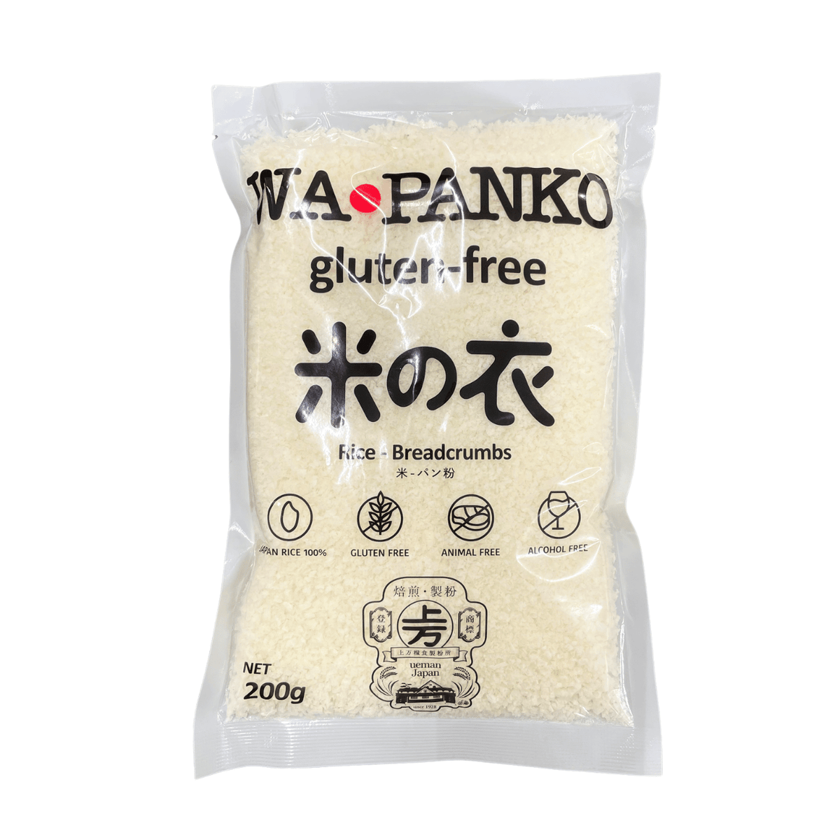 上万糧食製粉所 Wa パン粉 グルテンフリー200g