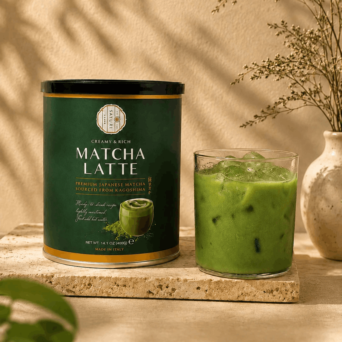 Sayuri 抹茶ラテ 400g