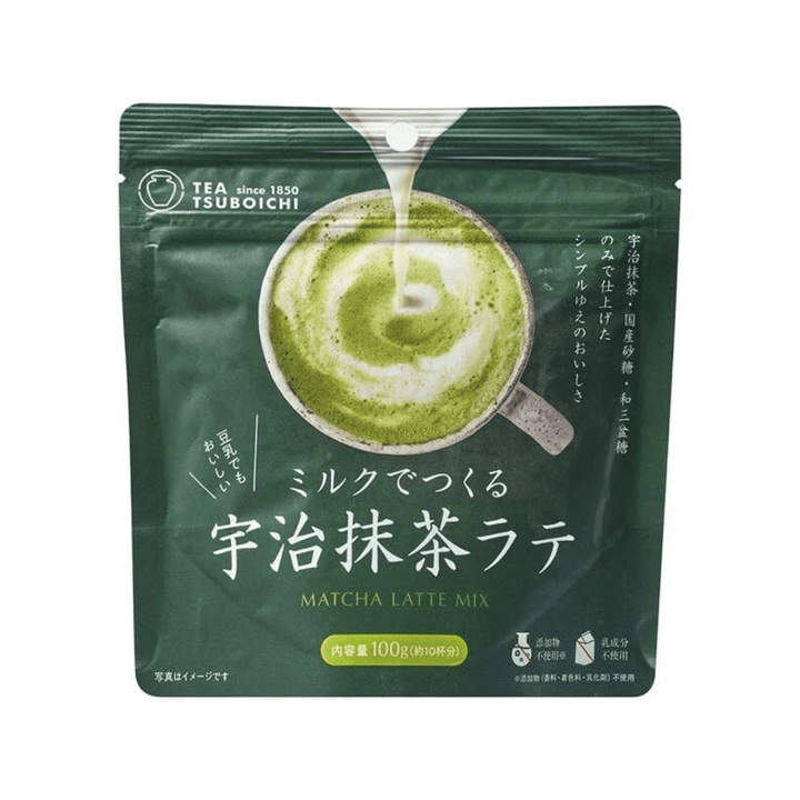 Tsuboichi Matcha Latte Mix Powder with Sugar 100g