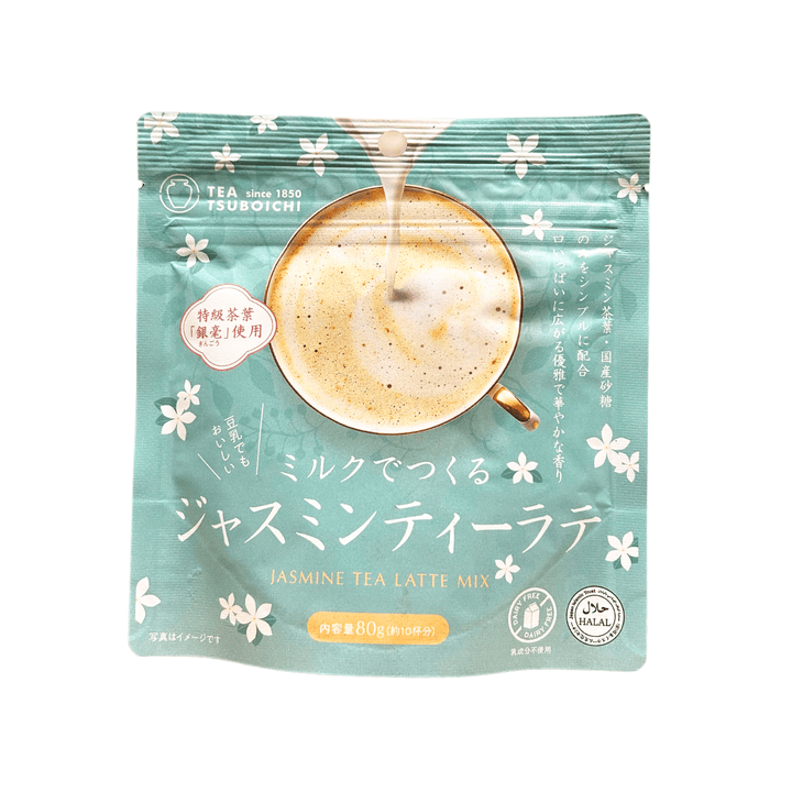 Tsuboichi Jasmine Tea Latte Mix Powder with Sugar 80g