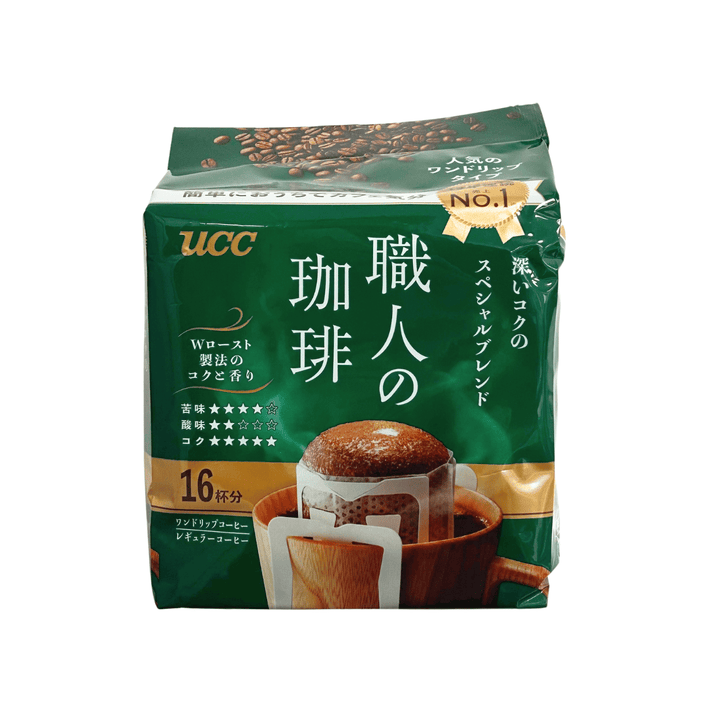 UCC 職人咖啡 深醇掛耳咖啡16入 112g