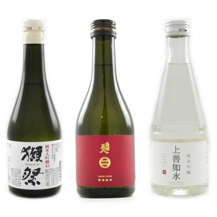 【まとめ買い】日本酒ミックスボトルC ユタカショップ 飲み比べセット 3種類の日本酒 300mlを試飲