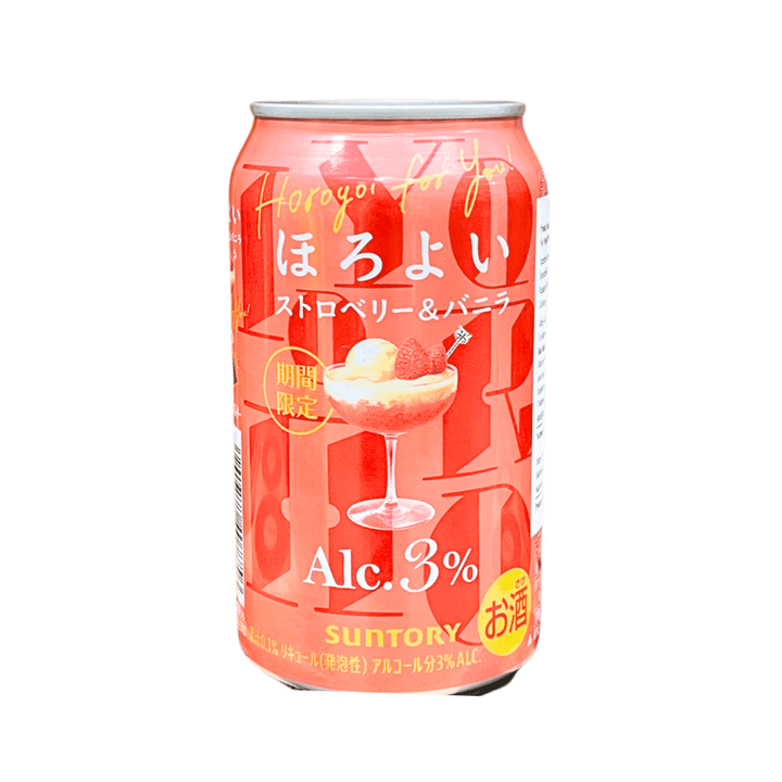 サントリー　ほろよい ストロベリー＆バニラ 3% 350ml