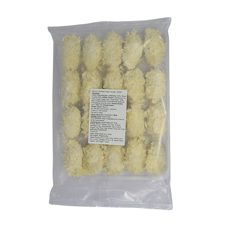 牡蠣フライ 20x25g　※賞味期限 2026年6月20日
