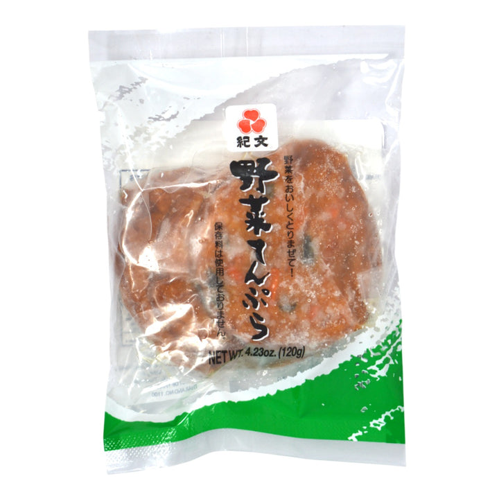 Kibun Yasai Tempura -Deep-Fried Fish Cake With Vegetable 120g  *Best Before Date: 24/10/2026