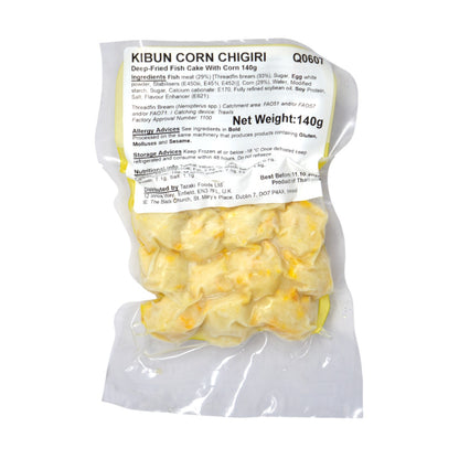 Kibun Corn Chigiri - Deep-Fried Surimi With Corn 140g