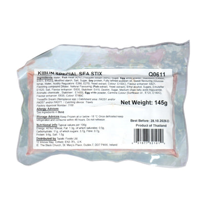 Kibun Special Sea Stix - Imitation Crab Sticks 145g