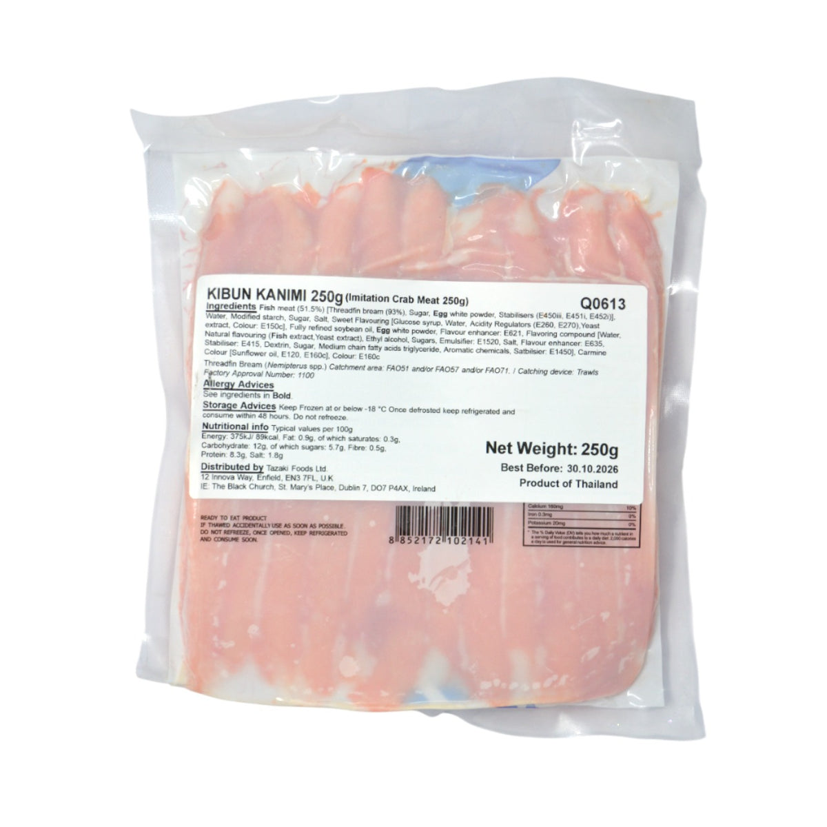 Kibun Kanimi - Imitation Crab Meat 250g
