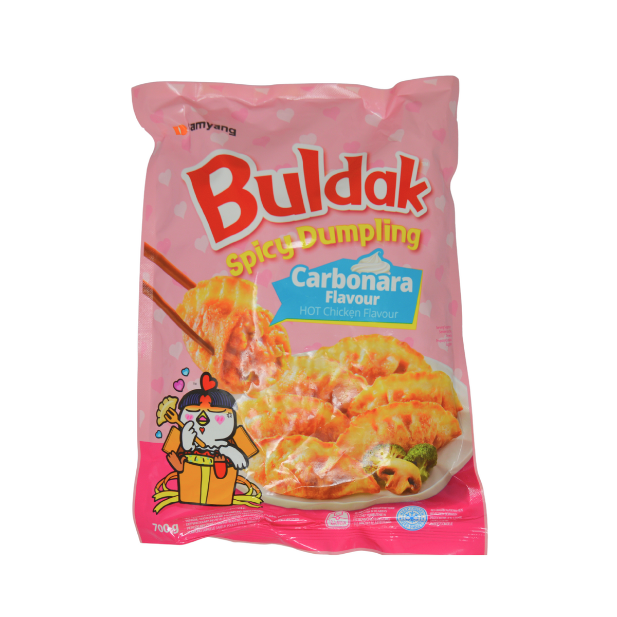三養 カルボナーラ ブルダック餃子 700g