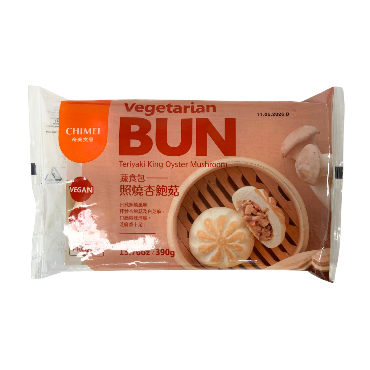 Chimei Teriyaki King Oyster Mushroom Bun 390g  *Best Before Date: 23/12/2026