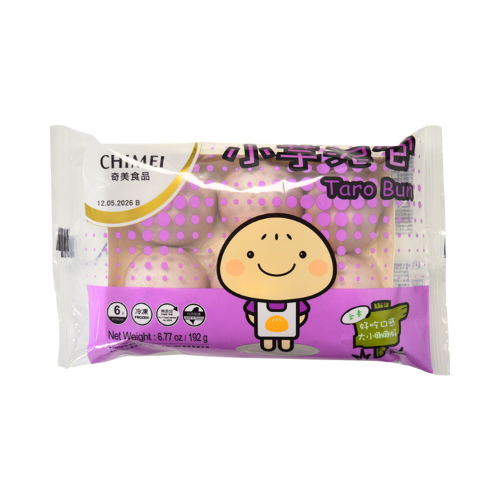 Chimei ミニ タロイモまん 6個入（6×32g）　＊賞味期限：2026年12月20日