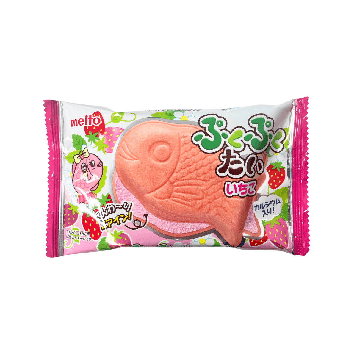 ぷくぷくたい ストロベリー味 16.5g ＊賞味期限：2027年1月30日