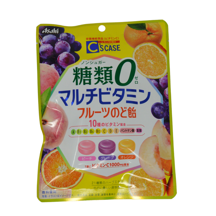 アサヒ食品　シーズケース　糖類０マルチビタミンのど飴