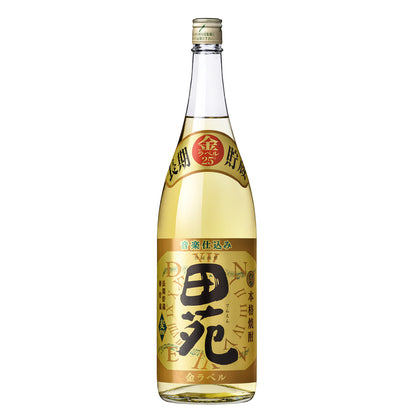 田園 金ラベル 麦焼酎 720ml 25%
