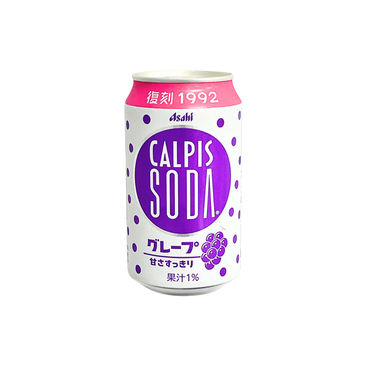 Asahi Calpis Soda Grape Flavour 350ml