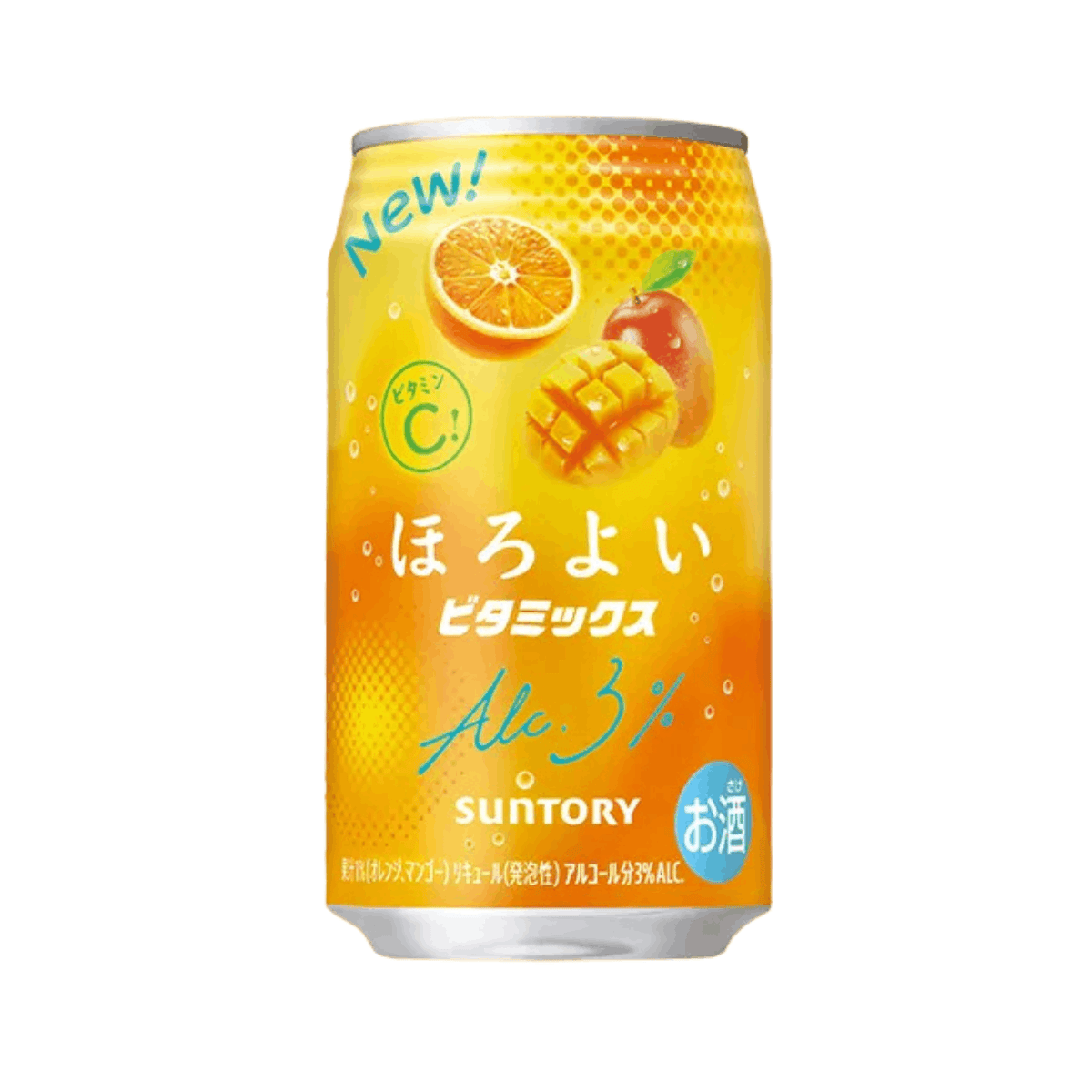 Suntory Horoyoi Orange & Mango Flavour 3% 350ml