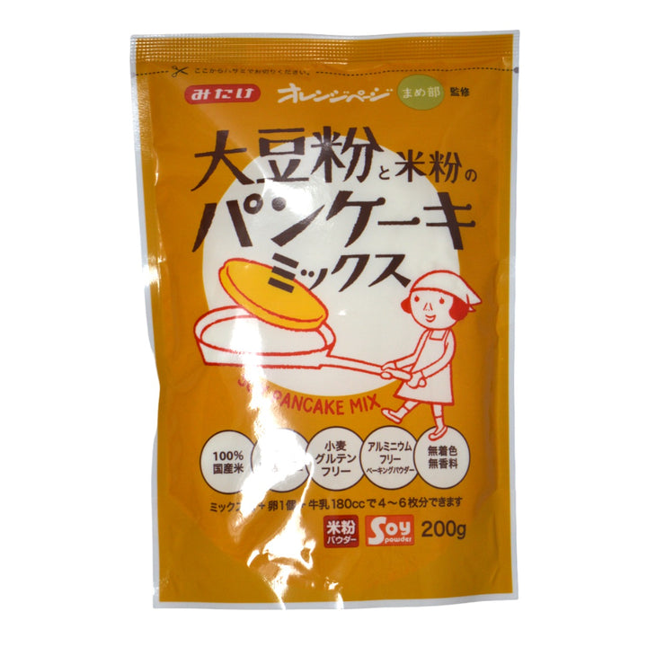 Mitake Soy and Rice Pancake Mix 200g  *Best Before Date: 01/12/2026