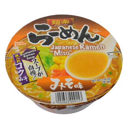 ひかり味噌 「麵楽」ラーメン味噌味 90.9g