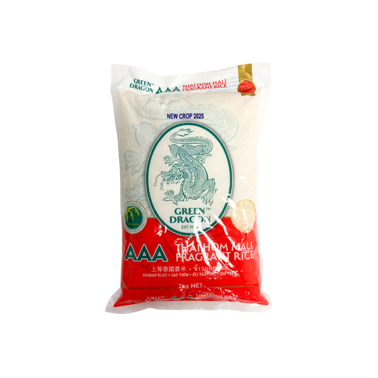 Green Dragon タイ産フレグラントライス 2kg｜ジャスミンライス・長粒種